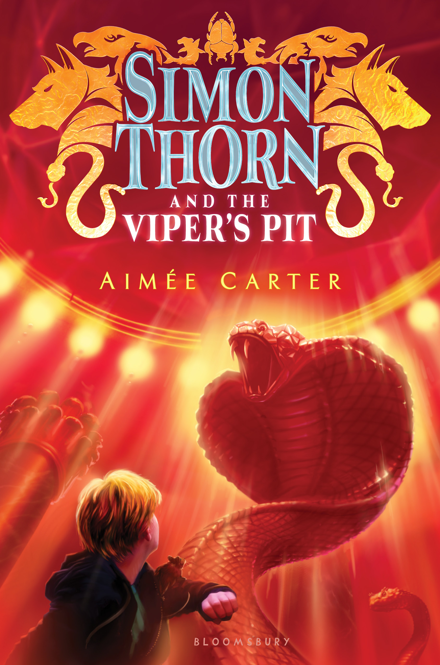 Bücherblog. Rezension. Book cover. Simon Thorn and the viper's pit (Book 2) Aimée Carter. Fantasy. Young Adult.